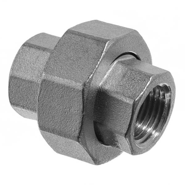 Straight Union, Aluminum, 1/4", FNPT