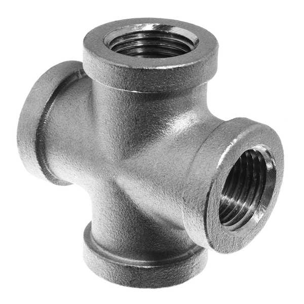 Cross, Aluminum, 1 1/4 in, Class 150