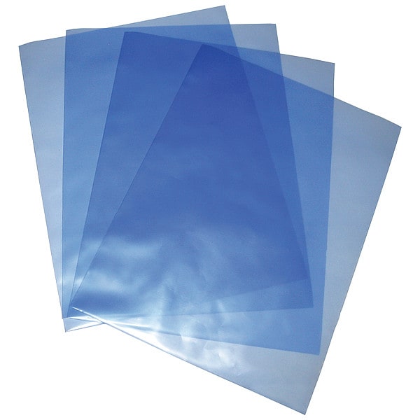Packaging Bag, 4 mil, Blue, Heat Seal, 1000 PK