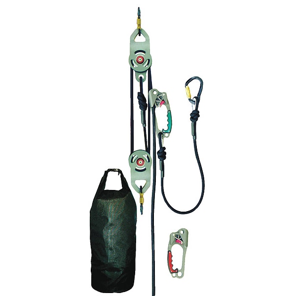 Rescue Ascender with Rope, 600 lb, Aluminum, Steel, For Use With: Suretyman Rescue Utility System