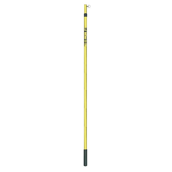Rescue Pole/Remote Hook, Adjustable pole fiberglass 8 ft  to 24 ft