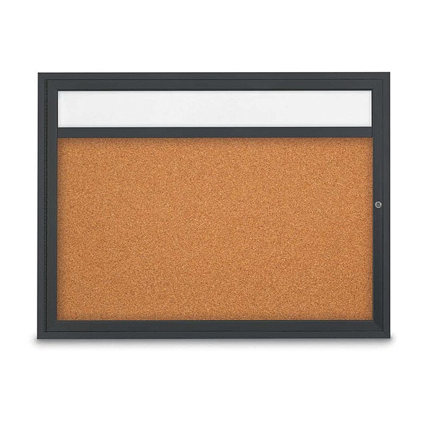 Corkboard, Cork/Blck, 48" x 36"