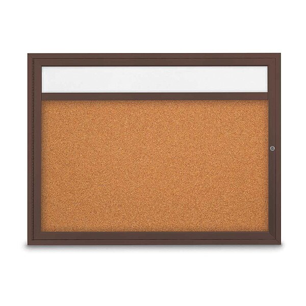 Corkboard, Cork/Brnz, 48" x 36"