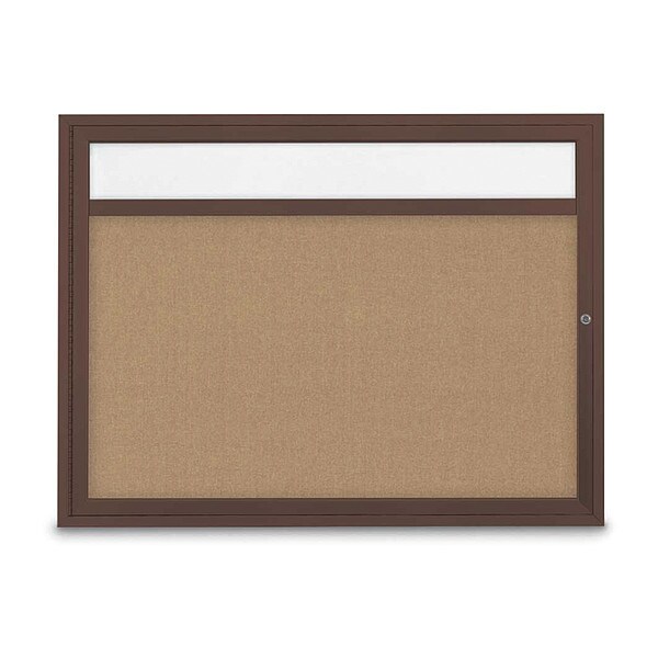 Corkboard, Buff/Brnz, 48" x 36"