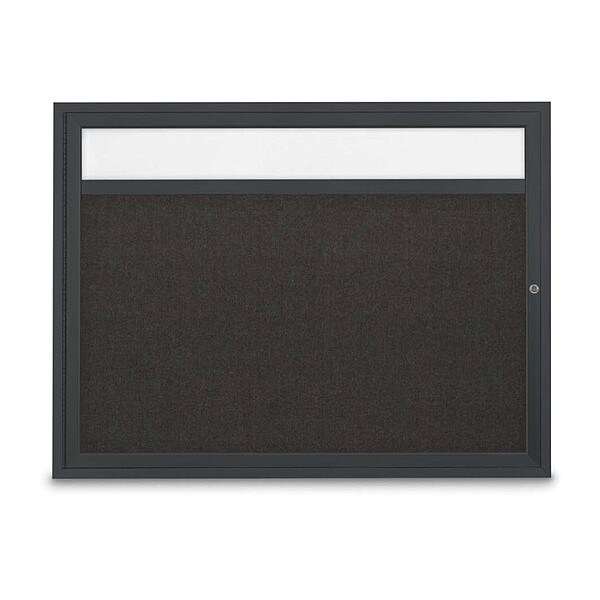 Corkboard, Black/Blck, 48" x 36"