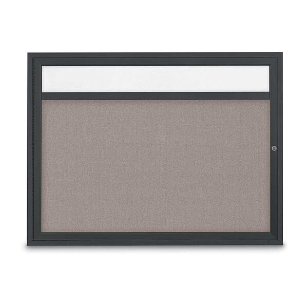 Corkboard, Pearl/Blck, 48" x 36"