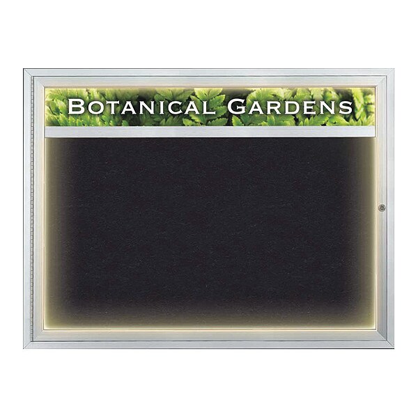Corkboard, Rubber/Satin, 48" x 36"
