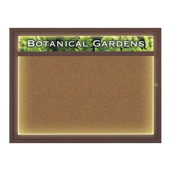 Corkboard, Synthtc Forbo/Brnz, 48" x 36"