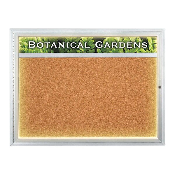 Corkboard, Cork/Satin, 48" x 36"