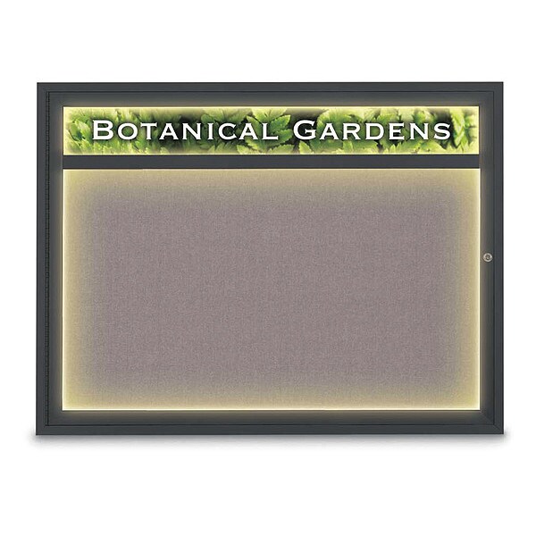 Corkboard, Surf/Black, 48" x 36"