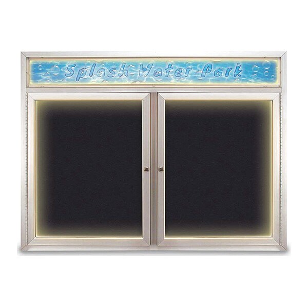 Corkboard, Rubber Backing/Satin, 48" x 36"