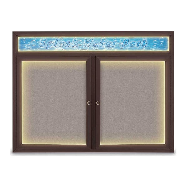 Corkboard, Pearl/Bronze, 48" x 36"