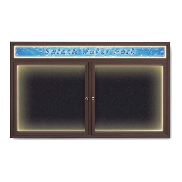 Corkboard, Rubber Backing/Bronze, 60"x 36"