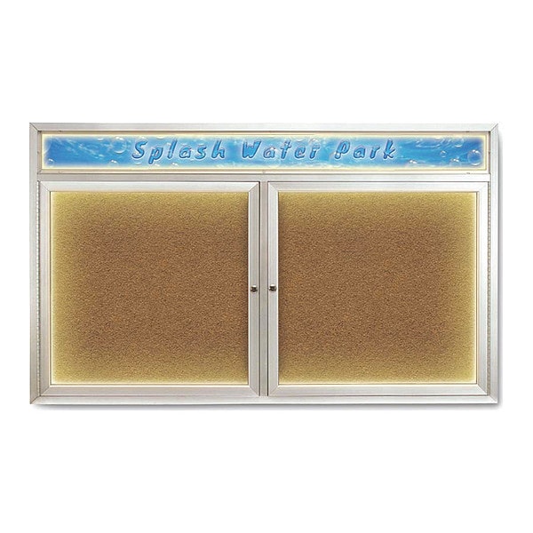 Corkboard, Synthetic Forbo/Satin, 60"x 36"
