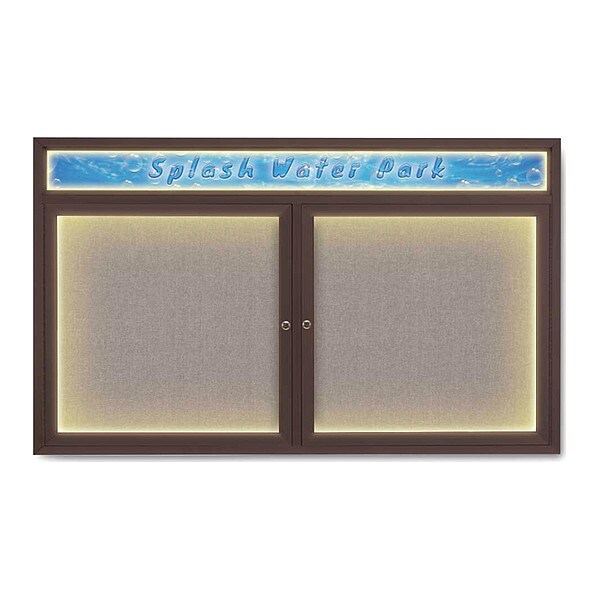 Corkboard, Pearl/Bronze, 60" x 36"