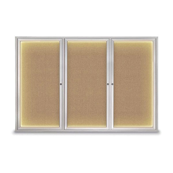 Corkboard, Buff/Satin, 72" x 48"