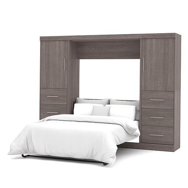 Full Wall Bed Kit, Bark Gray, 109"