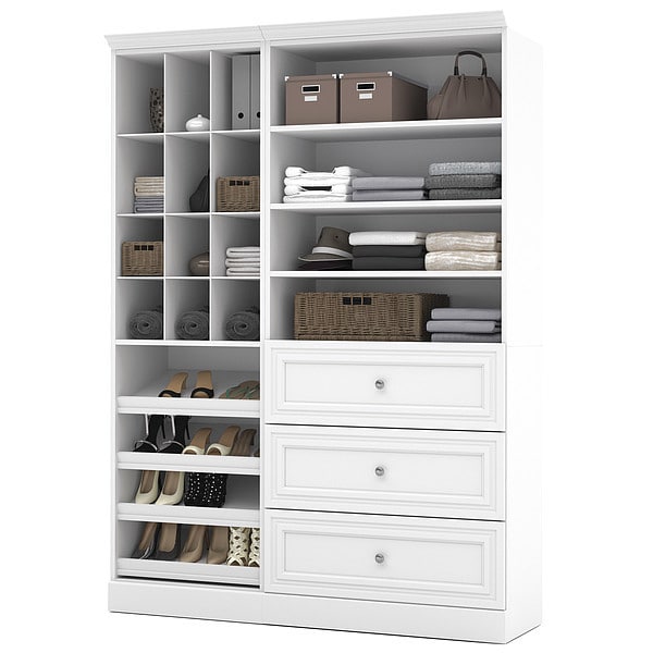 Versatile Storage Kit, White, 61"