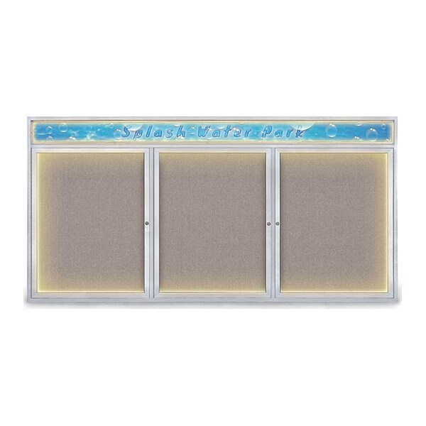 Corkboard, 96"x48", Pearl/Satin
