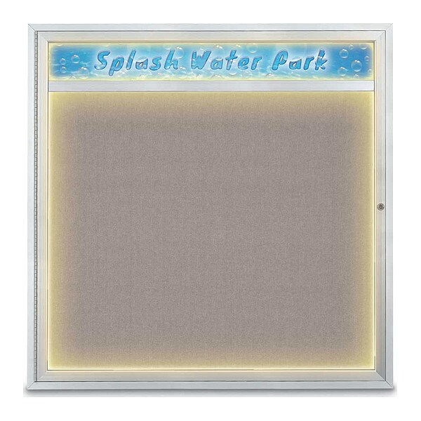 Corkboard, 48"x48", Pearl/Satin