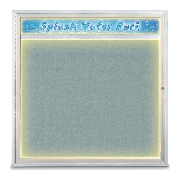 Corkboard, 48"x48", Cloud/Satin