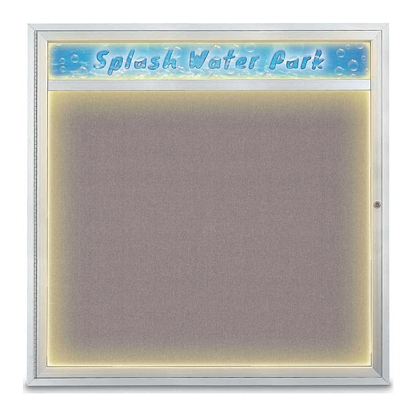 Corkboard, 48"x48", Surf/Satin