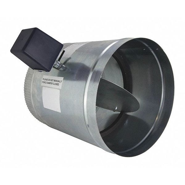 Fresh Air Damper, Round, 24V, PO/SC, 12"