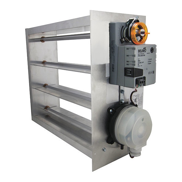 Bypass Damper, Electronic, 14x10"