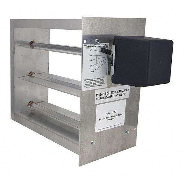 Zone Damper, BM, Rectangular, 12x10"