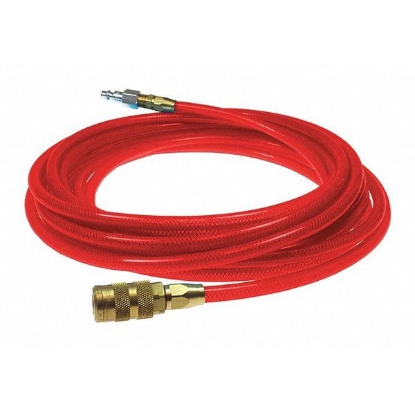 Flexeel Hose 5/16" ID x 50' 1/4" Auto Transparent Red