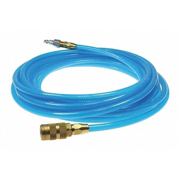 Flexeel Hose 5/16" ID x 50' 1/4" Auto Transparent Blue