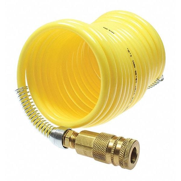 Nylon Coil 3/8" ID x 50' Coupler/Connector