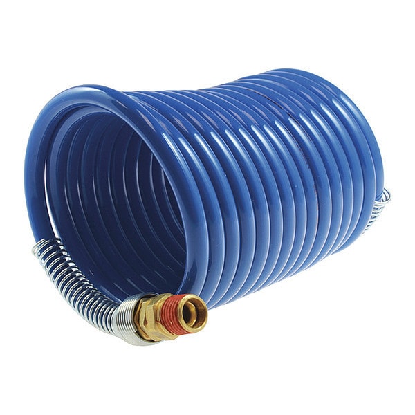 Stowaway Coil 3/8" ID x 50' 3/8" MPT Swivel