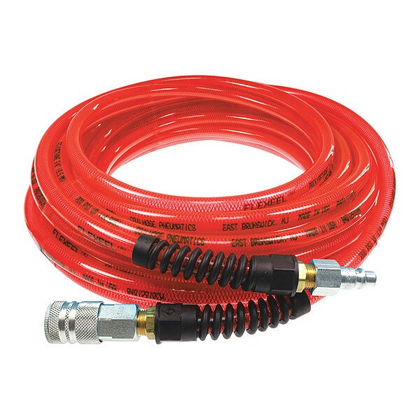 Flexeel Hose 3/8" ID x 100' Transparent Red