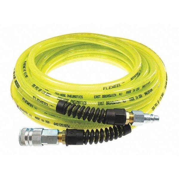 Flexeel Hose 3/8" ID x 100' Transparent Yellow