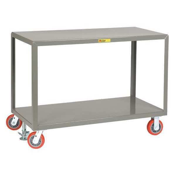Mobile Table, 2 Shelf, 3600 lb., 24x36"
