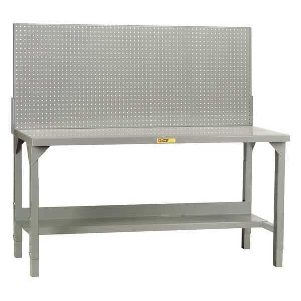 Work Benches with Pegboard, 48" W, 27" to 41" Height, 5000 lb.