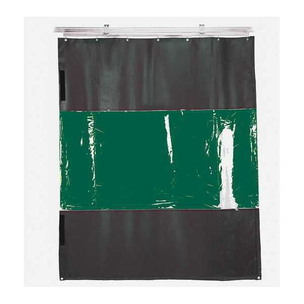 Weld Curtain, Green, 12" W x 8" H