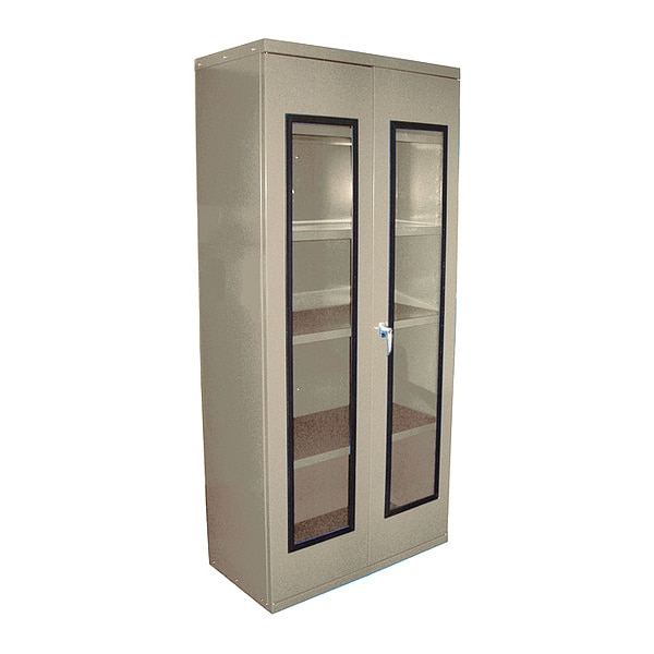 Quickview Cabinet, 18 in x 36 in x 78 in, Putty