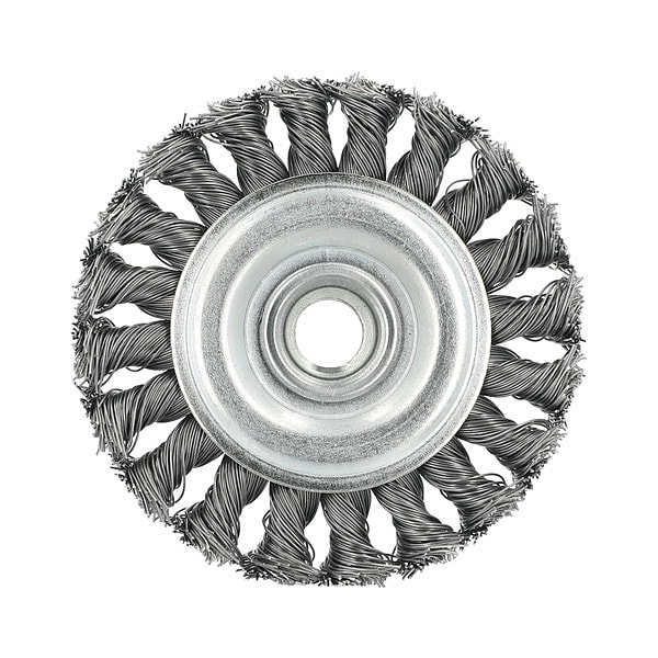 Wire Wheel Brush, Standard Twist Knot