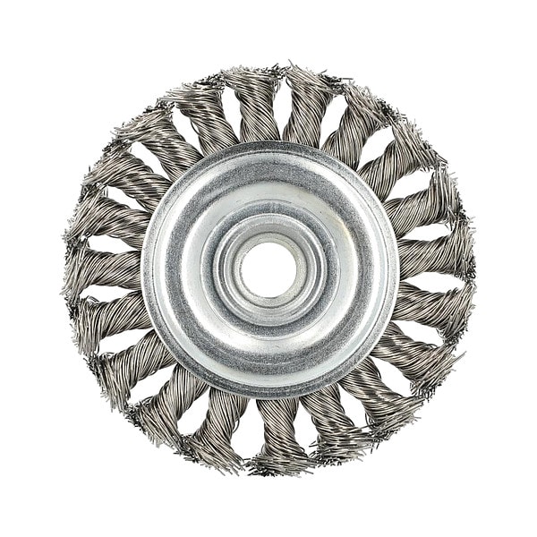 Wire Wheel Brush, Standard Twist Knot