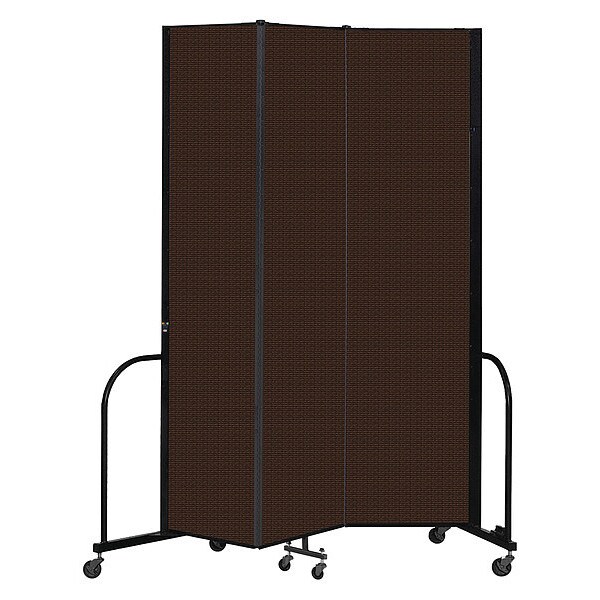 Portable Room Divider, 3 Panel, 8 ft. H