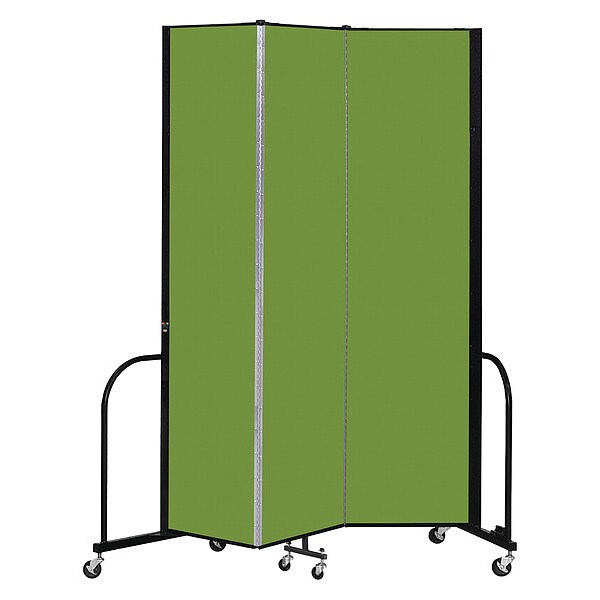 Portable Room Divider, 3 Panel, 8 ft. H