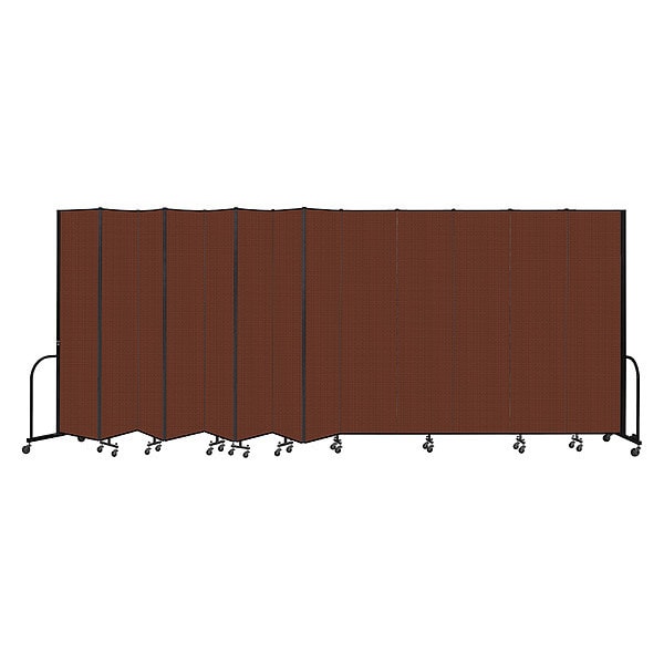 Portable Room Divider, 13 Panel, 8 ft. H x