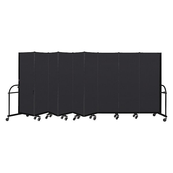 Heavy Duty Room Divider, 9 Panel, 6 ft. H