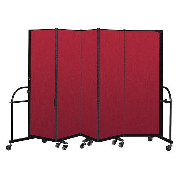 Heavy Duty Room Divider, 5 Panel, 6 ft. H