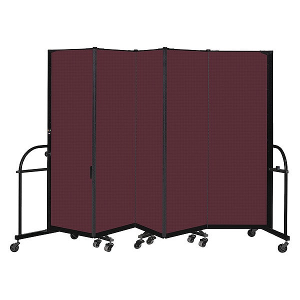 Heavy Duty Room Divider, 5 Panel, 6 ft. H