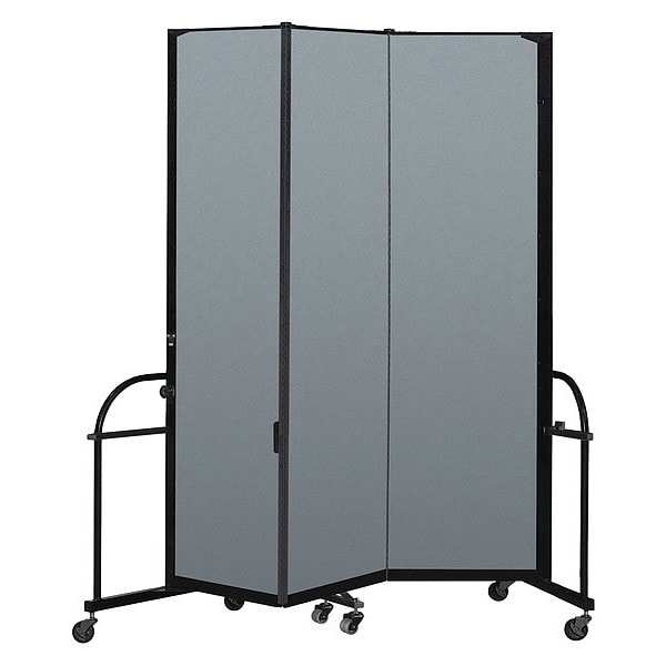 Heavy Duty Room Divider, 3 Panel, 7 ft. 4"