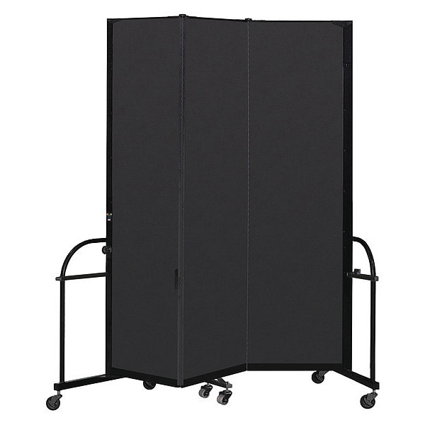 Heavy Duty Room Divider, 3 Panel, 7 ft. 4"