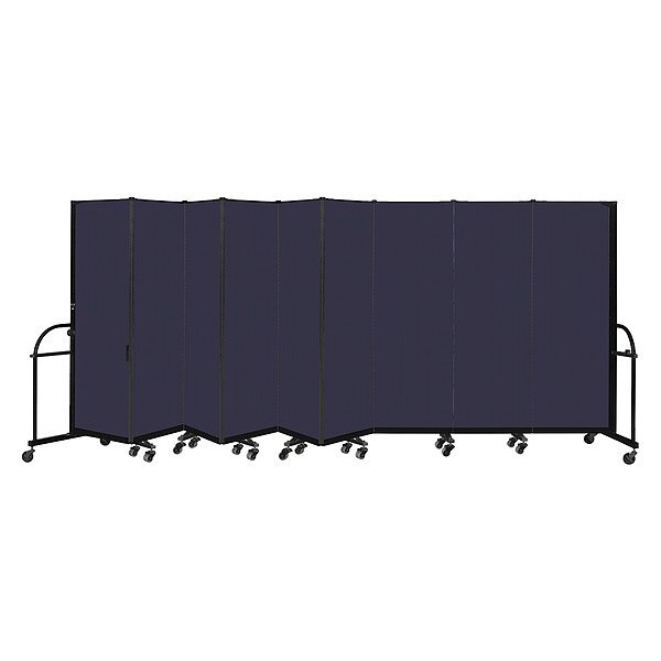 Heavy Duty Room Divider, 9 Panel, 6 ft. H